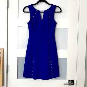 Blue dress
